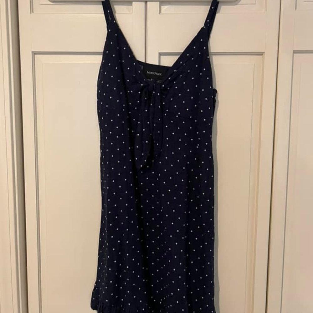 Mink Pink Polka Dot Dress